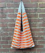 Handgemaakte gebreide katoenen schoudertas, Ophalen of Verzenden, Nieuw