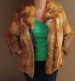 Vintage Canadese Vos bontjas, Maat 38/40 (M), Overige kleuren, Ophalen of Verzenden, Gedragen