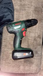Bosch accu boor, Doe-het-zelf en Verbouw, Gereedschap | Boormachines, Ophalen of Verzenden, Gebruikt, Boor- en Schroefmachine