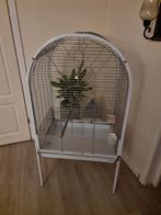 Flamingo papagaaien kooi, Ophalen of Verzenden, Metaal, Vogelkooi