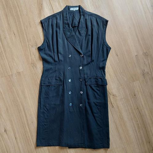 mouwloos blazerjurkje jurk zwart maat 40 boven de knie, Kleding | Dames, Jurken, Zo goed als nieuw, Maat 38/40 (M), Zwart, Boven de knie