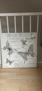 Schilderij met vlinders, Ophalen of Verzenden