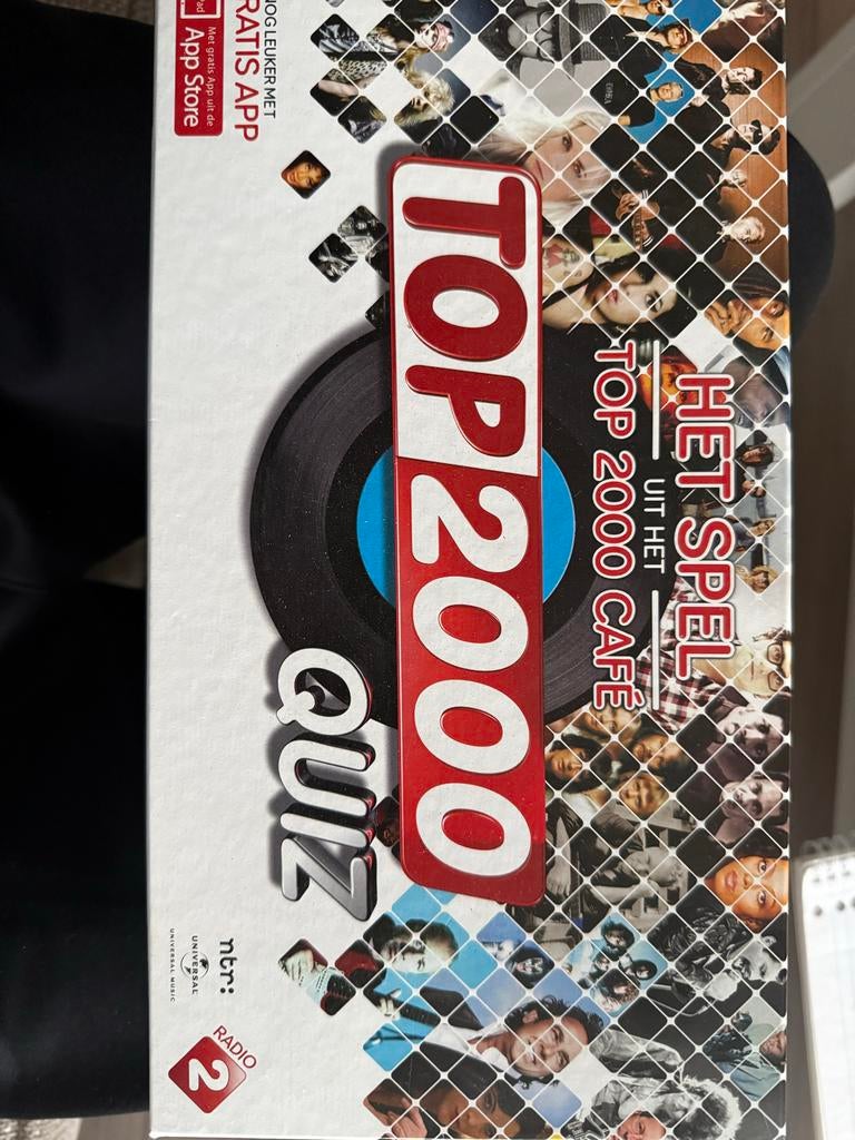 Top 2000 Quiz - Het Spel, Hobby en Vrije tijd, Gezelschapsspellen | Bordspellen, Ophalen of Verzenden, Nieuw, Reisspel