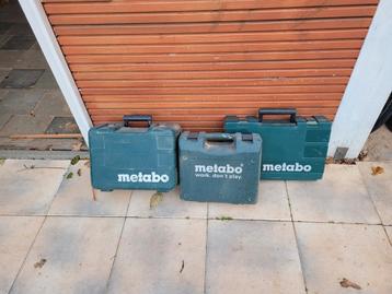 Metabo koffers  beschikbaar voor biedingen