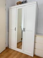 Witte ikea kast met spiegeldeur, Huis en Inrichting, Kasten | Kledingkasten, Ophalen, Gebruikt, 100 tot 150 cm, 150 tot 200 cm
