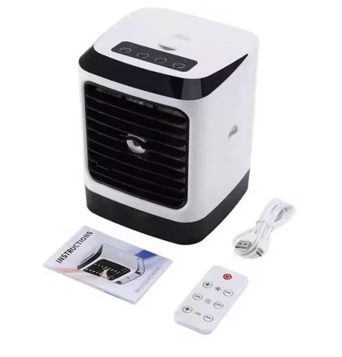 Aircooler Verkoeling Bevochtiging Nachtlampje, Witgoed en Apparatuur, Airco's, Zo goed als nieuw, Tafel- of Grondventilator, Minder dan 60 m³
