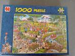 J van Haasteren puzzel Het park.1000 stukjes .3 voor €24.00, Ophalen of Verzenden, 500 t/m 1500 stukjes, Zo goed als nieuw, Legpuzzel