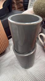 Piet Hein Eek bekers grijs, Ophalen of Verzenden, Zo goed als nieuw, Overige stijlen, Kop(pen) en/of Schotel(s)