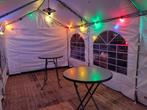 Verlichting partytent te huur wit en gekleurde lampen, Hobby en Vrije tijd, Feestartikelen, Gebruikt, Ophalen