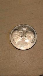 Zilveren munt 1966, Ophalen of Verzenden, Speld(je) of Lepel(tje)