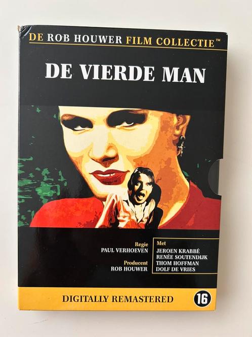 —De Vierde Man—regie Paul Verhoeven, Cd's en Dvd's, Dvd's | Nederlandstalig, Zo goed als nieuw, Film, Thriller, Vanaf 16 jaar