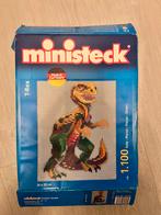 Ministeck Dinosaurus T-Rex 1000+ stukjes, Hobby en Vrije tijd, Ministeck, Ophalen, Zo goed als nieuw, Box-set