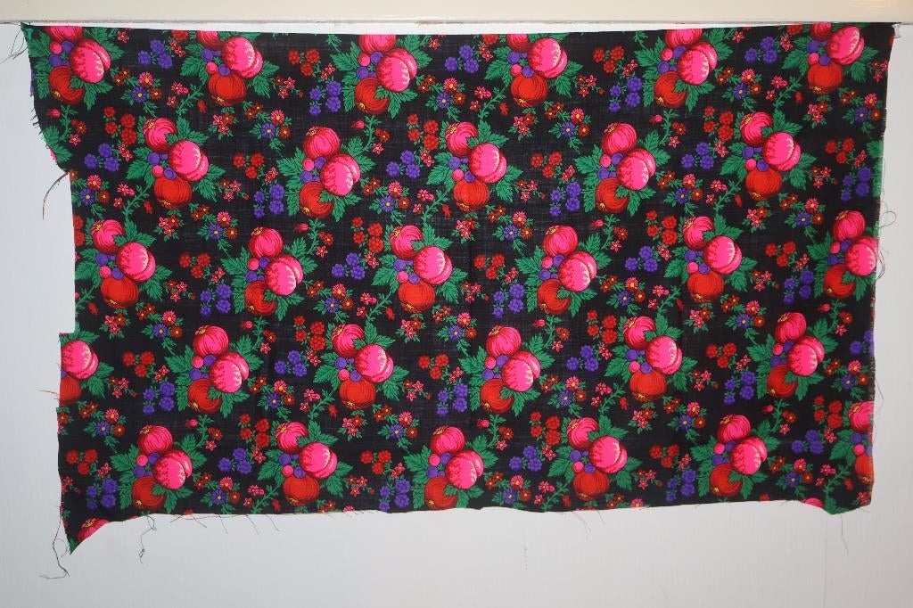 meerkleurige, wollen mousseline; klederdracht / folklore, Antiek en Kunst, Antiek | Kleden en Textiel, Ophalen of Verzenden