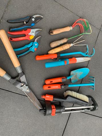 Diverse Tuingereedschappen beschikbaar voor biedingen