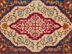 Handgeknoopt smyrna wol tapijt oosters medallion 143x193cm, 100 tot 150 cm, 150 tot 200 cm, Gebruikt, Rechthoekig