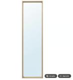 Mirror, Huis en Inrichting, Woonaccessoires | Spiegels, Ophalen, Minder dan 50 cm, Zo goed als nieuw, 150 tot 200 cm