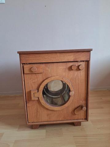 Speelgoed wasmachine midmini, hout handgemaakt bio eco beschikbaar voor biedingen