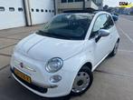 Fiat 500 C 0.9 TwinAir Turbo Lounge CLIMA NAP NW STAAT, Auto's, Stof, Gebruikt, Cabriolet, Wit