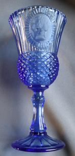 Glazen bokaal., Antiek en Kunst, Ophalen of Verzenden