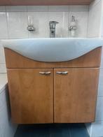 Badkamer meubel wastafel met eventueel spiegelkast, Ophalen, 50 tot 100 cm, Minder dan 100 cm, 25 tot 50 cm