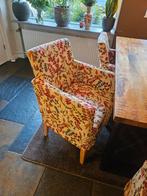 4 Stoelen + Kruk met Afritsbare Hoezen, Huis en Inrichting, Fauteuils, Ophalen