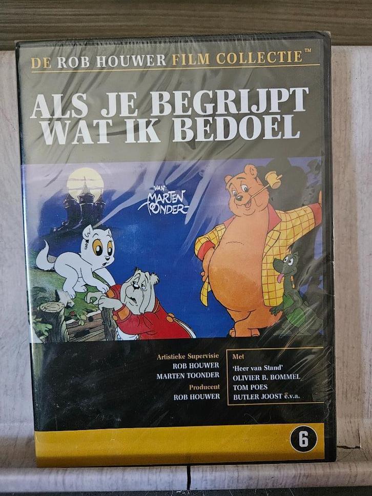 Als je begrijpt wat ik bedoel (1983) Dvd NIEUW in seal, Cd's en Dvd's, Dvd's | Tekenfilms en Animatie, Nieuw in verpakking, Europees