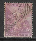 Cape Of Good Hope 1882 Hope waterm Crown + CA, Postzegels en Munten, Postzegels | Afrika, Verzenden, Zuid-Afrika, Gestempeld