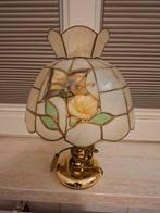 Mooie Tifanie lamp jaren 90, Gebruikt, Glas, Minder dan 50 cm, Ophalen