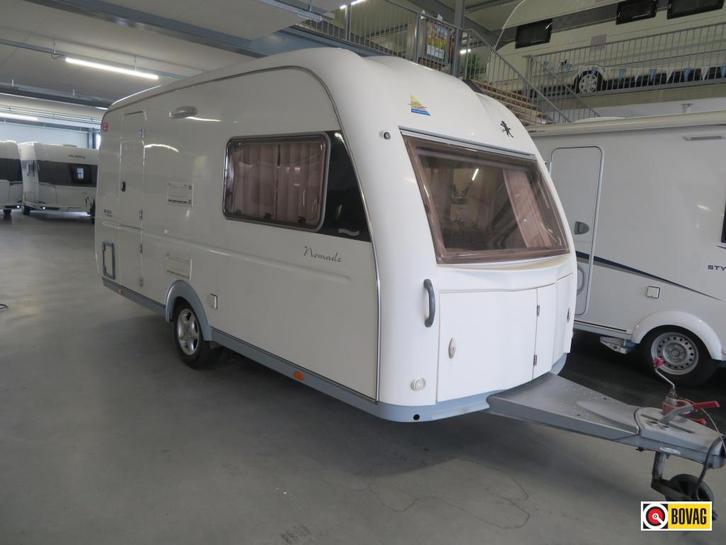 Biod Nomade +mover, Caravans en Kamperen, Caravans, tot en met 2, Standaardzit, Biod, Lengtebed, Overige typen, Gascomfoor, Kachel