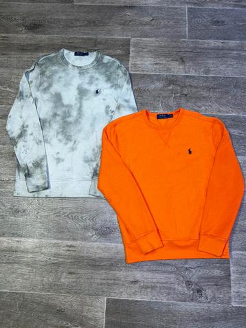 Bundel van 2 Ralph Lauren Sweaters – 100% Katoen – Nieuw - S beschikbaar voor biedingen
