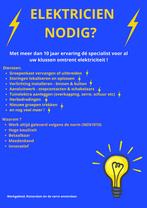 ELEKTRICIEN NODIG? SCROLL NIET VERDER!, Doe-het-zelf en Verbouw, Elektra en Kabels, Ophalen of Verzenden, Nieuw, Overige typen