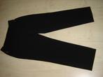 Nieuw, git-zwarte broek, chique, maat 44., Kleding | Dames, Broeken en Pantalons, Verzenden, Zwart, Maat 42/44 (L), Nieuw