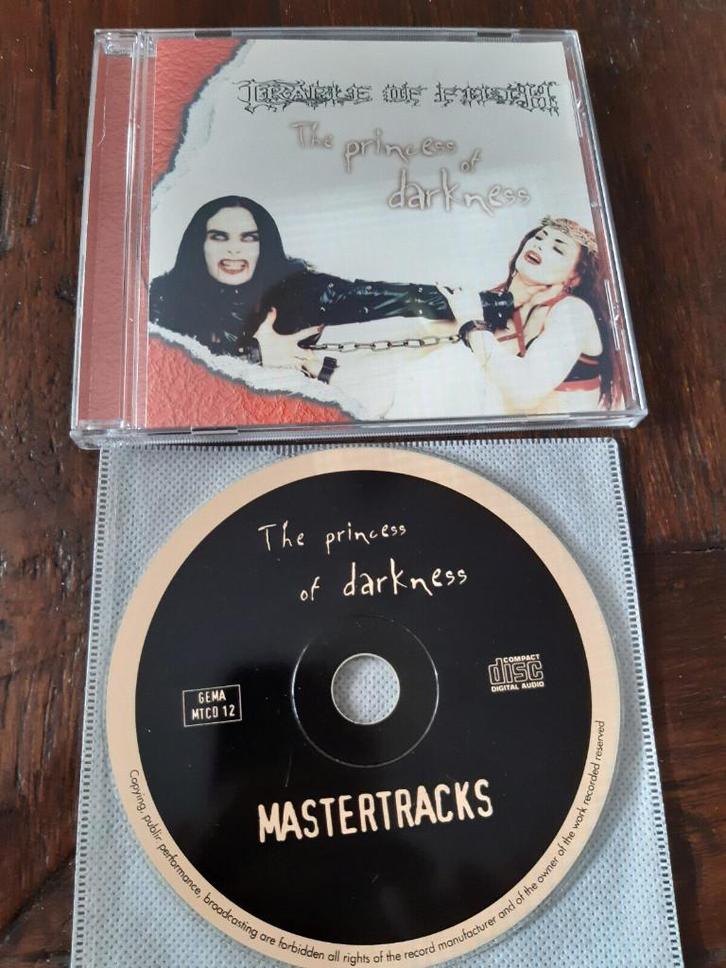 Cradle of Filth Live Nederland first press 1999 Dimmu Borgir, Cd's en Dvd's, Cd's | Hardrock en Metal, Zo goed als nieuw, Verzenden