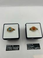 2 Bronzen Ringen Maat 10 - samen €30, Overige materialen, Nieuw, Ophalen of Verzenden, Kleiner dan 17