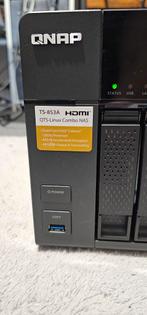Qnap 8 sloten 4 core 4k hdmi  8gb ram met ab, Computers en Software, NAS, Ophalen of Verzenden, Zo goed als nieuw