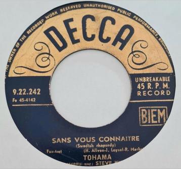 TOHAMA - SANS VOUS CONNAITRE beschikbaar voor biedingen