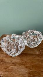 Kandelaar Waxine Loodkristal  Ijsblok Goebel Charlottenhütte, Antiek en Kunst, Antiek | Glas en Kristal, Ophalen of Verzenden