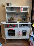 Speelgoedkeuken met accessoires, Ophalen, Gebruikt, Hout, Speelkeuken