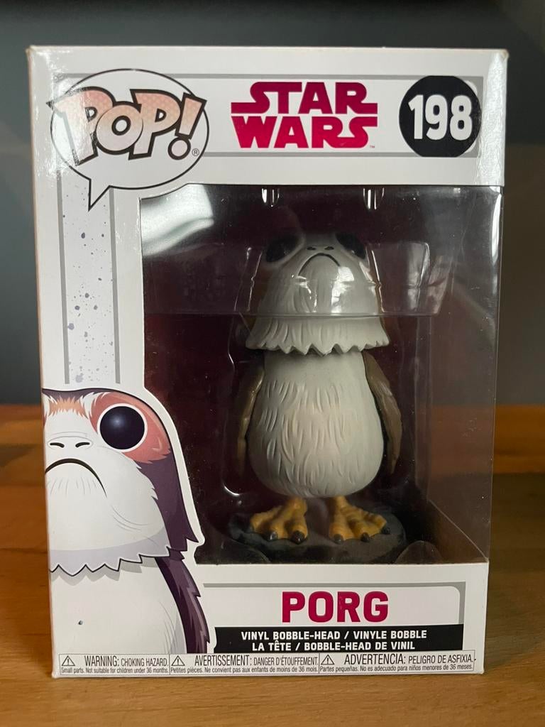 Funko Pop Star Wars Porg #198, Ophalen of Verzenden, Zo goed als nieuw