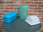 tupperware: pastakoker, schenkkan en kaasdoos, Ophalen of Verzenden, Zo goed als nieuw, Overige typen