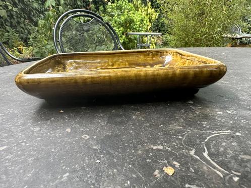 Mooi geglazuurde keramieken bonsaischaal handgemaakt, Tuin en Terras, Bloempotten, Nieuw, Aardewerk, Binnen, Balkon, Tuin, Minder dan 40 cm