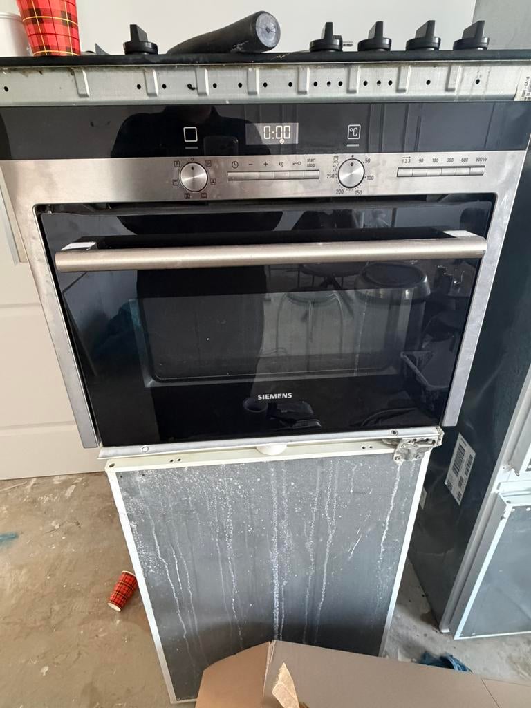 Siemens inbouw oven, Witgoed en Apparatuur, Ovens, Ophalen of Verzenden, Zo goed als nieuw, 45 tot 60 cm