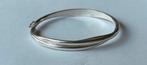 KOOPJE!! Zilveren BANGLE armband, Ophalen of Verzenden, Zo goed als nieuw, Zilver, Zilver