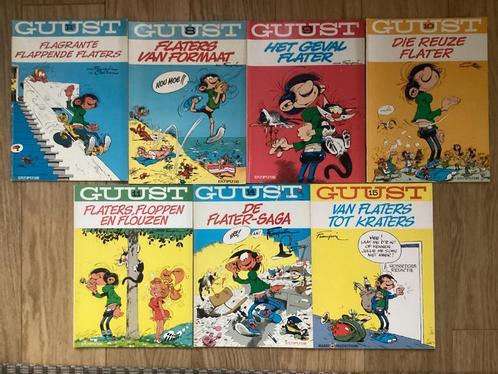 9x Guust Flater, Boeken, Stripboeken, Gelezen, Meerdere stripboeken, Ophalen of Verzenden
