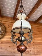 Prachtige hanglamp olielamp elektrisch nieuw staat, Huis en Inrichting, Lampen | Hanglampen, Ophalen of Verzenden, Zo goed als nieuw