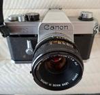 Canon TX Fotocamera + 2 lenzen en flits, Ophalen of Verzenden, Gebruikt, Spiegelreflex, Canon