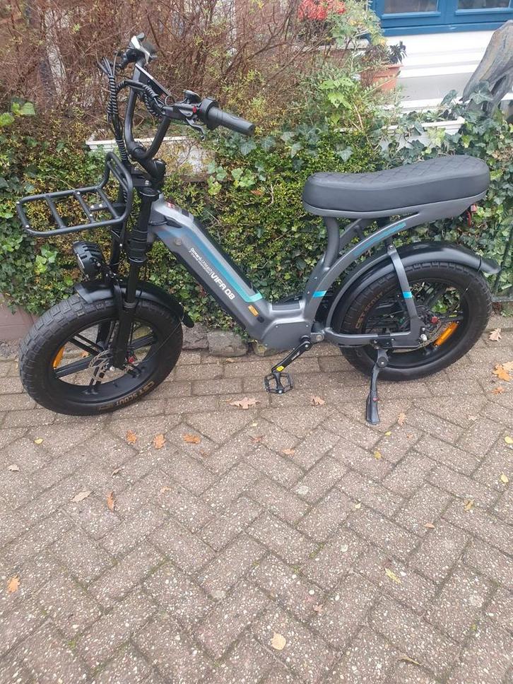 Fatbike ouxi q8 , lage instap, Fietsen en Brommers, Elektrische fietsen, Zo goed als nieuw, Overige merken, 59 cm of meer, Ophalen