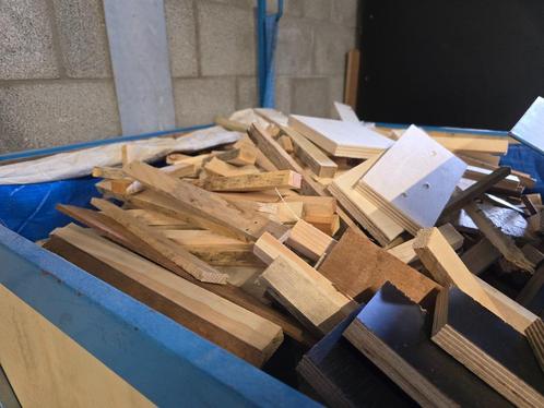 Resthout in Bigbag - Ideaal voor Haard, Tuin en Terras, Haardhout, Blokken, Overige houtsoorten, Minder dan 3 m³, Ophalen