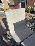 2 L-stenen grijs 60x50x40x7 cm, Tuin en Terras, Bielzen en Borders, Ophalen, Nieuw, 50 cm of meer, Minder dan 100 cm