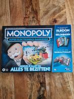 Monopoly Super Elektronisch Bankieren, Een of twee spelers, Ophalen of Verzenden, Zo goed als nieuw, Hasbro